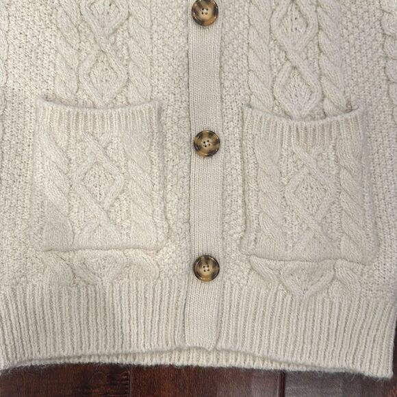 💫Flash Sale💫Long cable-knit jacket - Picture 8 of 16